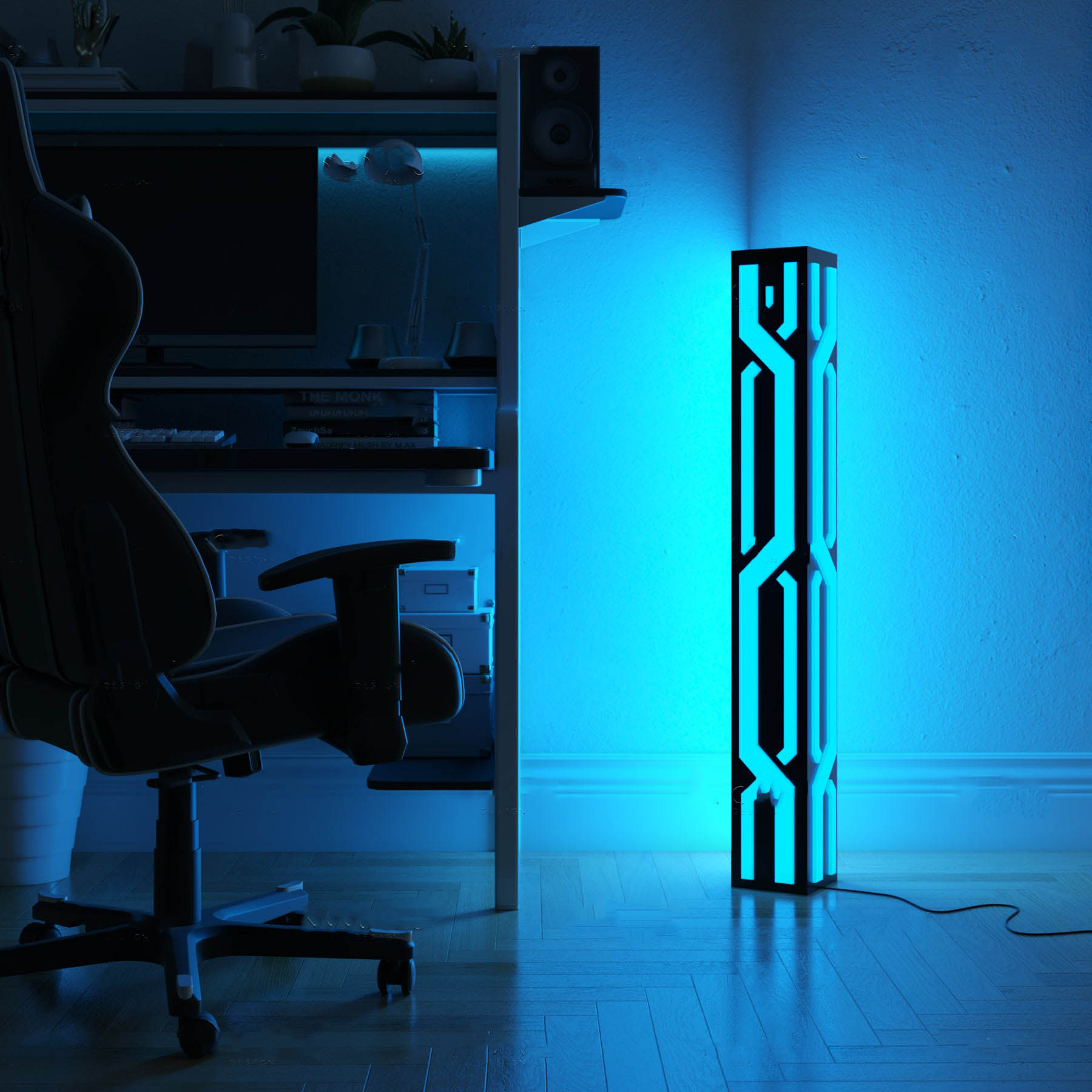 Podna LED RGB lampa -  magična